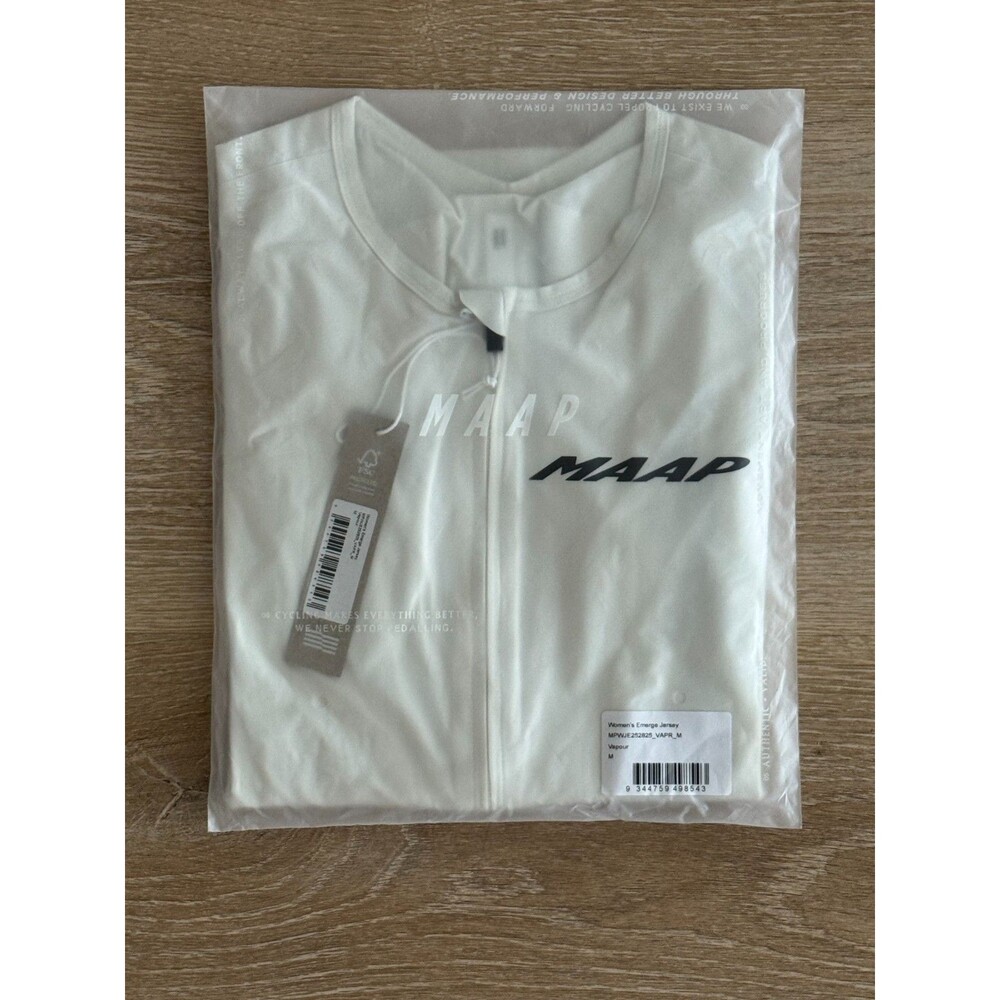 MAAP Women’s Emerge Jersey Size Medium In Vapour - MSRP $205